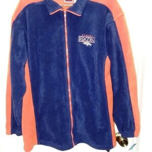 Denver Broncos Mens' Medium‎ Fleece Sports Jacket I